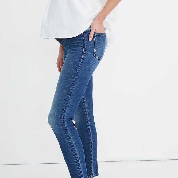 Madewell Other - MadewellMaternity Over-the-Belly Skinny Crop Jeans in Dewey Wash: TENCEL 29